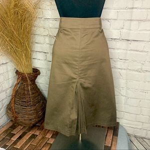 Zara Basic khaki skirt size 4